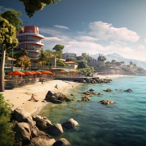 Ocean's Dreamland: Serene Sleep Sounds - Calming Beats