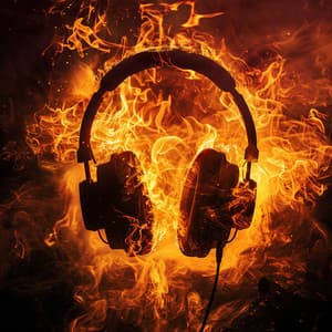 Music Ignited: Fire Symphony Harmony - Relaxing Fields