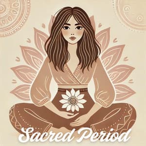 Sacred Period: Womanhood Meditation, Menstrual Cycle Awareness, Period Cramps Relief - Lisa Enney