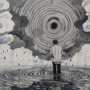 Umherirrender Regenschatten - Ruhige Entspannende Atmosphäre