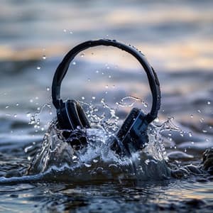 Waterfall Melodies: Cascading Music Notes - Timasion