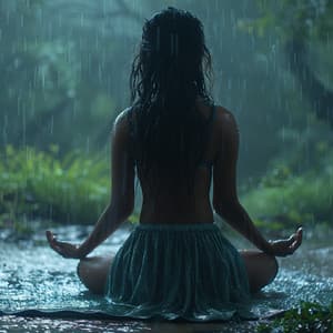 Lluvia Binaural: Ecos De Meditación Consciente - Meditaciones Pacíficos