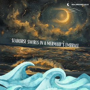 Seahorse Swirls in a Mermaid’s Embrace - Sea Dreams Lulls