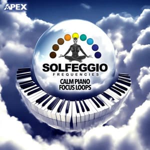 Calm Piano Focus Loops - Solfeggio Frequencies