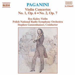 Paganini: Violin Concertos Nos. 1 And 2 - Ilya Kaler