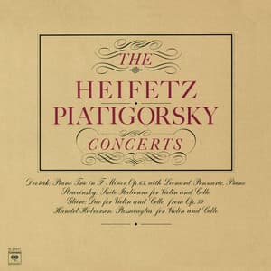 The Heifetz Piatigorsky Concerts - Jascha Heifetz