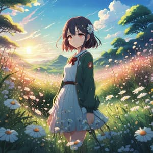 Floating Sakura Dreams: Chill Anime Lo-Fi for Study Sessions - Lofi Hip-Hop Beats
