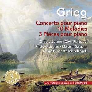 Grieg: Concerto pour piano, 10 Mélodies & 3 Pièces pour piano - Edvard Grieg