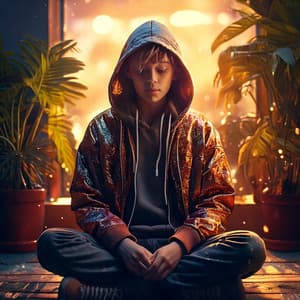 Hip Hop Harmony: Meditation in Motion - Night Lofi Calm