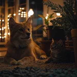 Relaxing Night Sounds for Pets - Binaural Beats Central