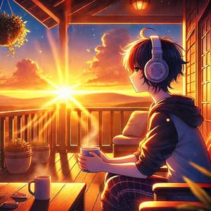 Serene Sunrise: Calming Morning Lofi - LofiCentral