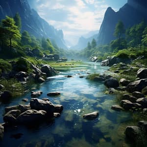 Nature's River Symphony: Flowing Water Melodies - The Outdoor Library