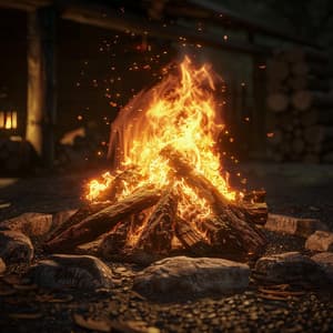 Fire Chill: Ambient Evening Sounds - Mind Relax Ensemble