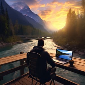 Rhythmic Labor: Work Stream Symphony - Streams & Mist