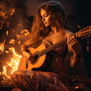 Fiery Notes: Harmonies by the Firelight - Nature Sounds And Whispers