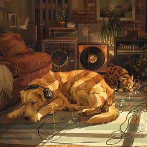 Lofi Pets: Calming Animal Tunes - Nighttime Lofi Sounds