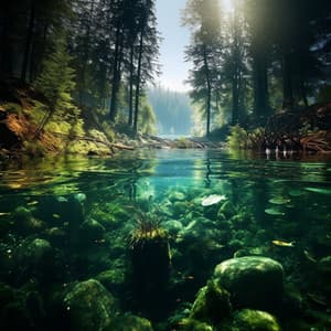 Streamside Solace: Nature's Water Music for Peace - Galactic Love