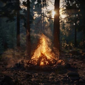 Fire Meditation Music for Calm Reflection - Bright Noise for Meditation