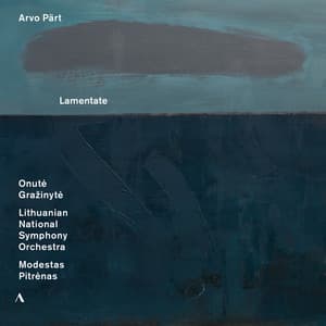 Arvo Pärt: Lamentate - Arvo Pärt