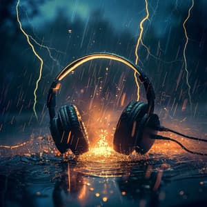 Thunder Resonance: Binaural Harmonies - 741Hz Energy Orbiting Manifest Healing