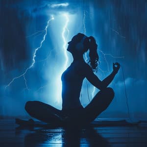 Yoga Zen: Binaural Thunder Serenity - Spiritual Yoga