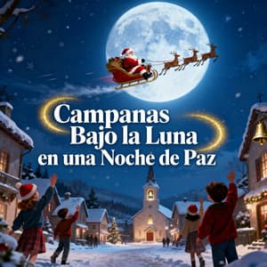 Campanas Bajo la Luna en una Noche de Paz - Navideñas