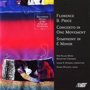 Florence Price: Concerto/Symphony in E Minor - Florence Beatrice Price