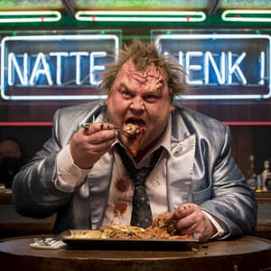 Natte Henk: Smakken, slurpen, boeren, scheten! - De Tekentovenaar