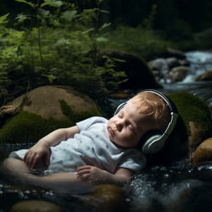Binaural River Lullabies: Baby Sleep Harmony - Deep Sleep Vacuum Cleaners