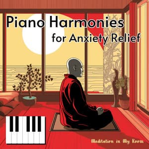 Piano Harmonies for Anxiety Relief - Meditation in My Room