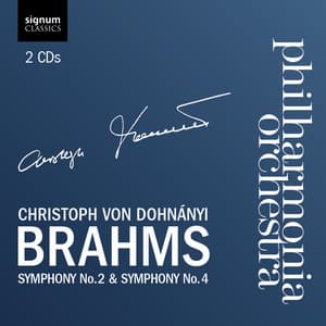 Brahms Symphony No. 2 & Symphony No. 4 - Johannes Brahms
