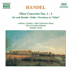 HANDEL: Oboe Concertos Nos. 1- 3 / Suite in G Minor - George Frideric Handel