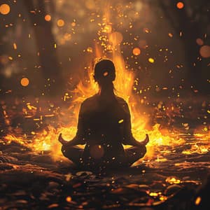 Flame's Mindfulness: Meditation by Fire - Interstellar Music for Meditation