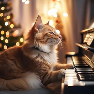 Piano Purrfection: Gentle Sounds for Cats' Calmness - Piano Cat