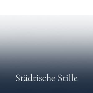 Städtische Stille - Zen Buddhismus Regeneration Sammlung