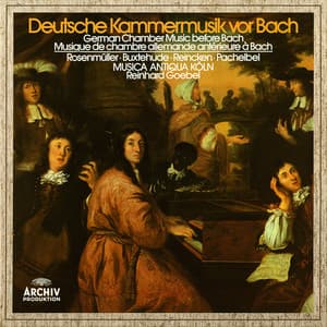 German Chamber Music Before Bach - Henk Bouman