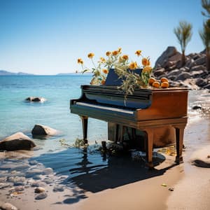 Melodías Bañadas Por El Sol: Pinturas Para Piano De Paisajes Exuberantes - Piano de jazz clásico