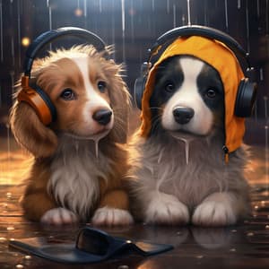 Pets Binaural Rain: Calming Water Sounds - Binaural Beast