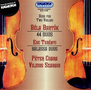 Bartok 44 Duos for Two Violins / Tereny: Balassa Duos - Béla Bartók