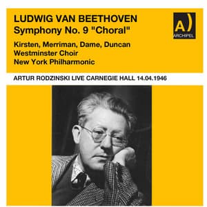 Beethoven Symphony No. 9 Rodzinski live 1946 - Ludwig van Beethoven