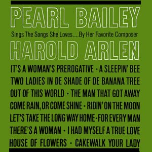 Sings The Songs She Loves By Her Favourite Composer Harold Arlen - Pearl Bailey