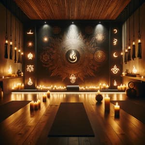 Blazing Asanas: Fire Music for Yoga - Cozy Crackles