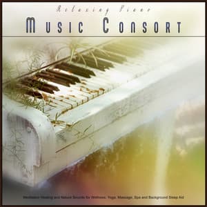 Relaxing Piano Music Consort: Meditation Healing and Nature Sounds for Wellness, Yoga, Massage, Spa and Background Sleep Aid - Relaxing Piano Music Consort