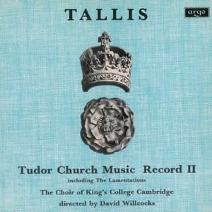 Tallis: Tudor Church Music II - Thomas Tallis