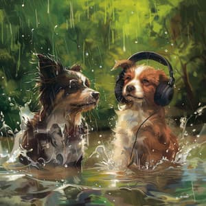 Harmony of Pets and Water: Relaxing Tunes - Grobert