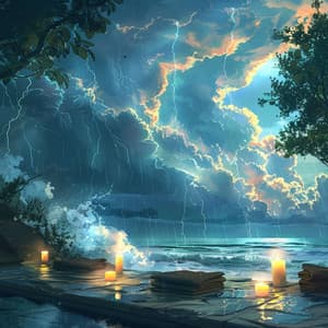 Soothing Thunder: Massage Sound Waves - Rainforest Spa Music