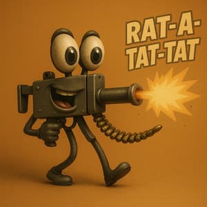 RAT-A-TAT-TAT! | Grappige Liedjes - De Tekentovenaar