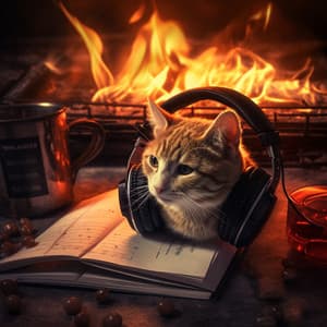 Fire Feline: Binaural Cat Symphony - Solfeggio Architect