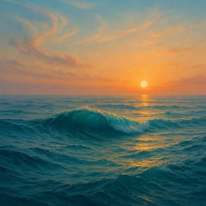 50 Flowing Soundscapes: Saltlight Reverie - Sea Waves Sounds