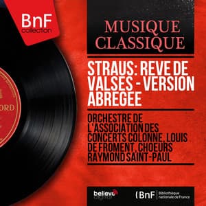 Straus: Rêve de valse - Version abrégée - Oscar Straus